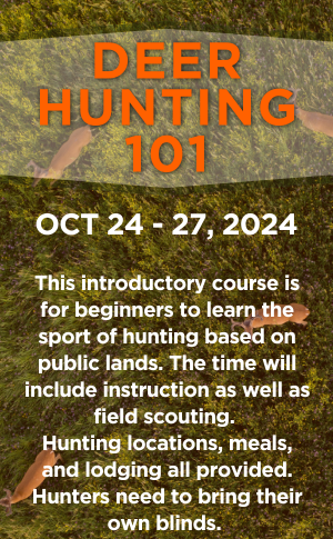 Deer Hunting 101 Course